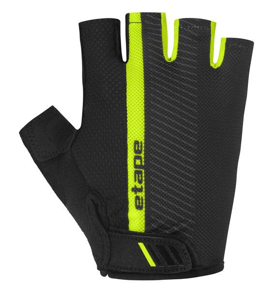 Pánské cyklistické rukavice Etape Speed 2.0 černá/žlutá fluo