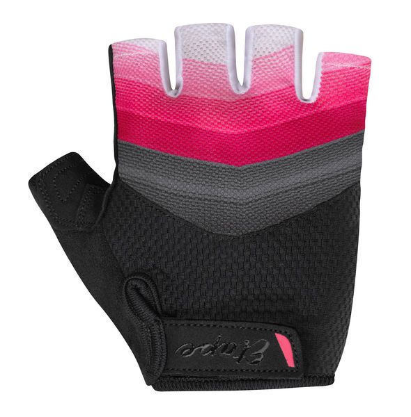 Dámské cyklistické rukavice Etape Liana bílá/růžová