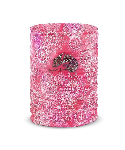 Multifunkční šátek Suspect Animal PINK MANDALA