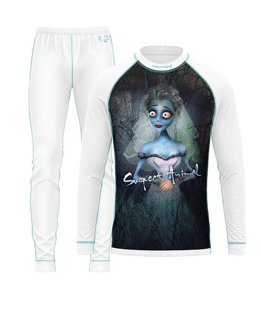 Dětský funkční set Suspect Animal EMILY bílá Bamboo Heavy