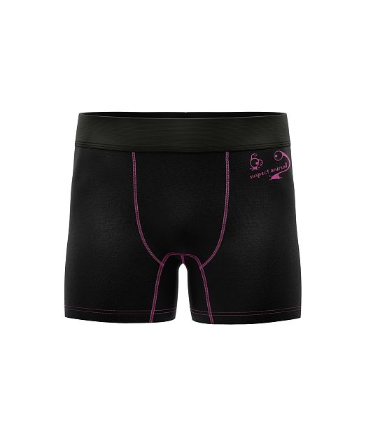 Dětské funkční trenýrky Suspect Animal ŠKLÍBA černá Bamboo Ultra