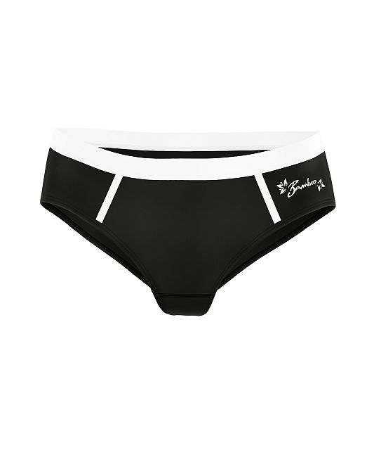 Dámské funkční kalhotky Suspect Animal CONTRAST černá Bamboo Ultra