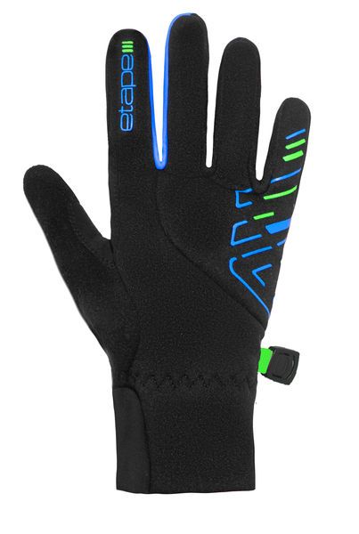 Dětské zimní rukavice Etape Puzzle černá/modrá
