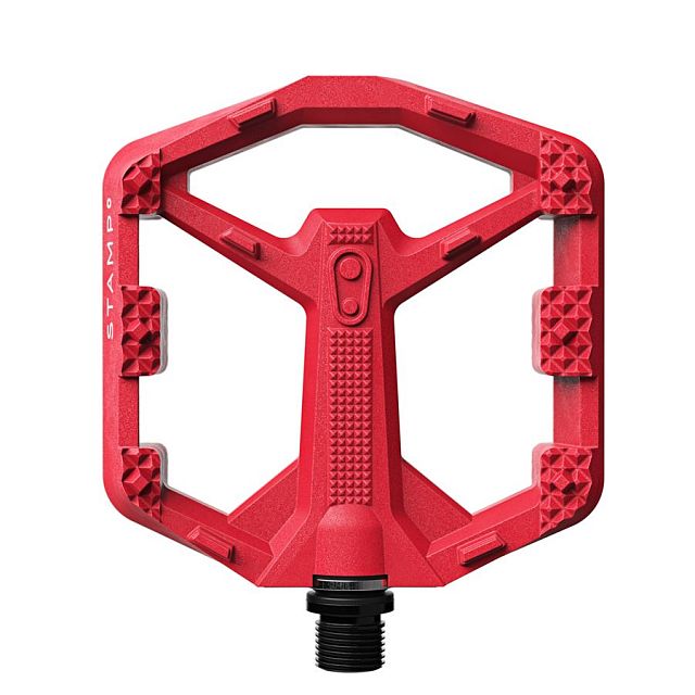 Platformové pedály Crankbrothers Stamp 0 Small Bright Red