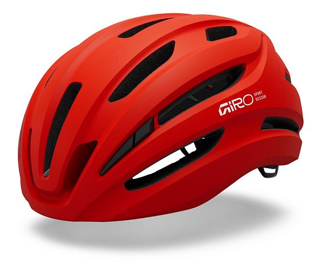 Cyklistická helma GIRO Isode II Mat Flame Red