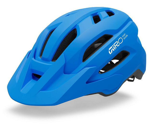 Cyklistická helma GIRO Fixture II Mat Blue Jewel