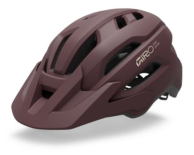 Dámská cyklistická helma GIRO Fixture II W Mat Dark Maroon