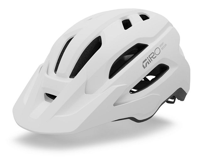 Dámská cyklistická helma GIRO Fixture II MIPS W Mat White/Chrome