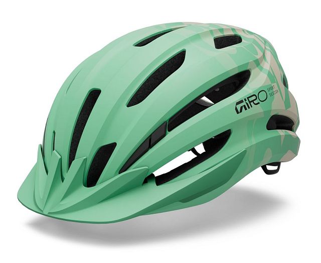 Dětská cyklistická helma GIRO Register II Youth Mat Green Rush