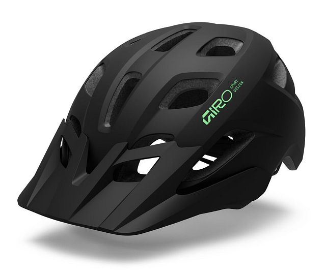 Dětská cyklistická helma GIRO Tremor Child Mat Black/Vivid Green