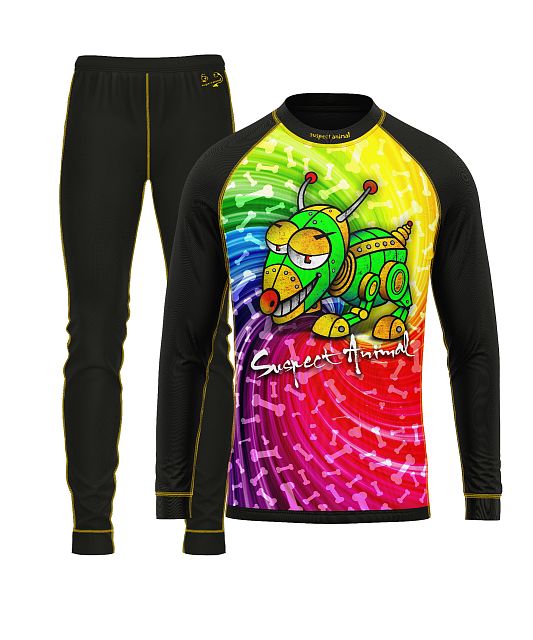 Dětský funkční set Suspect Animal ROBOPES černá Bamboo Light New