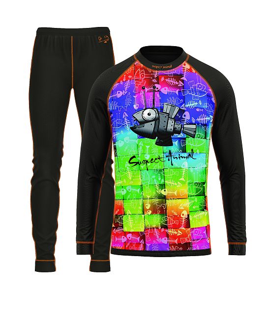 Dětský funkční set Suspect Animal ROBORYBA černá Bamboo Light New