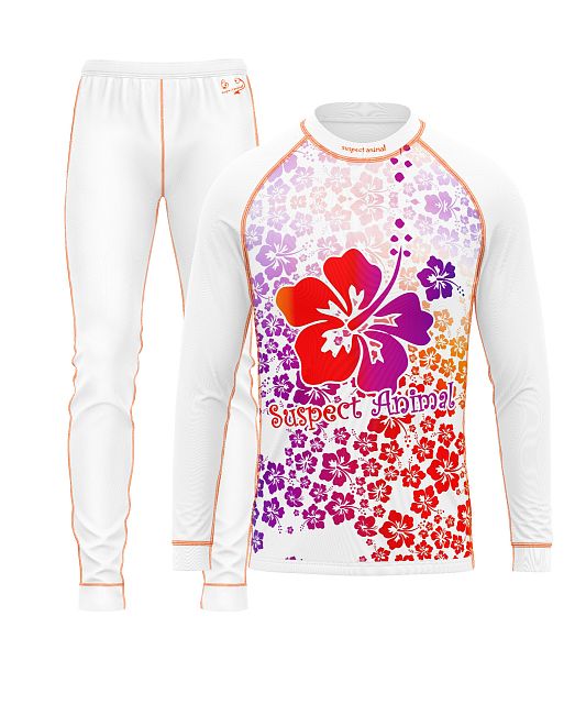 Dětský funkční set Suspect Animal HAWAII bílá Bamboo Light New